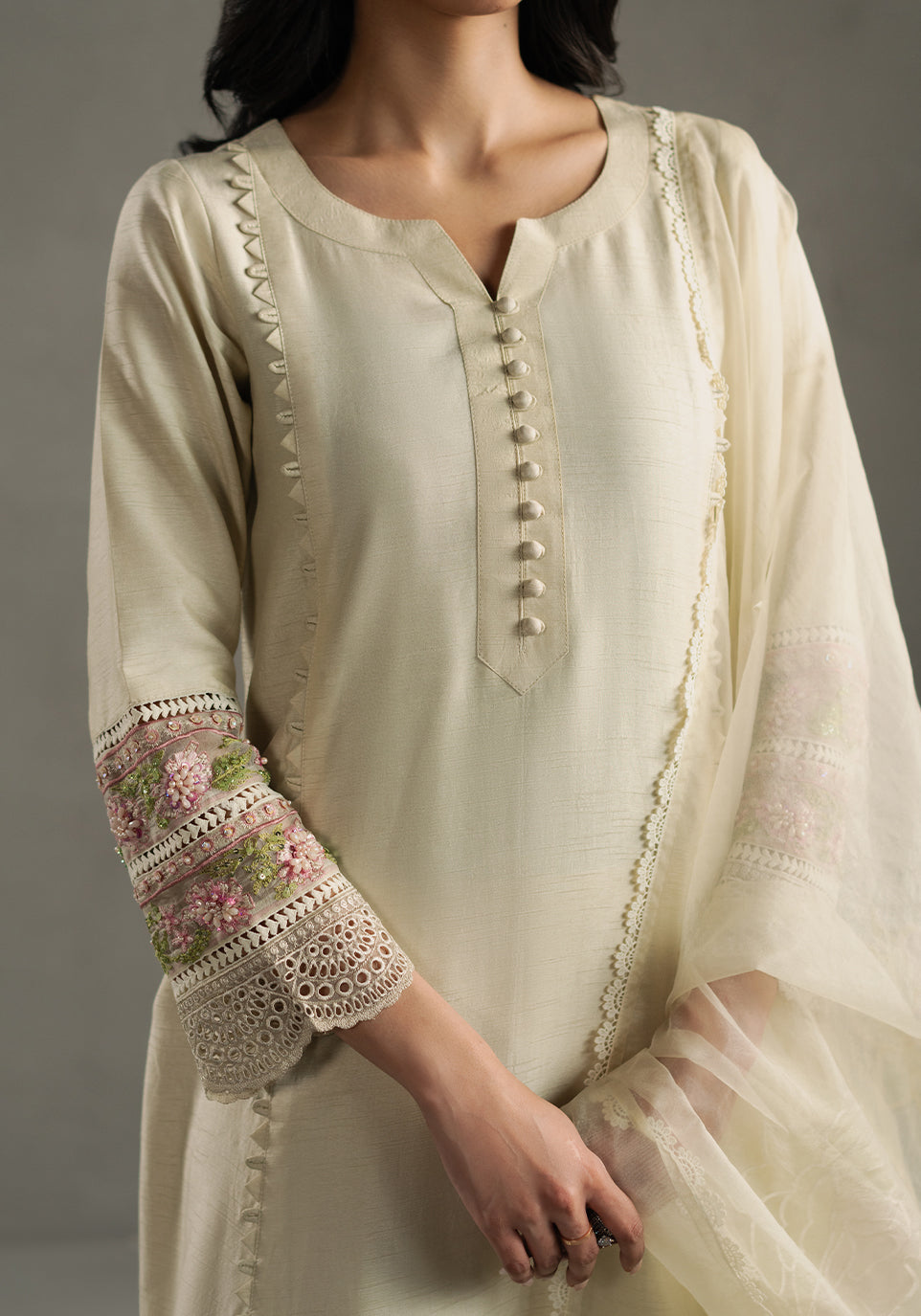 Zarqash | Silk Edit | ZQS 017 SUNLEE by Zarqash - Designer Dress - Type: Ladies Clothes - Available at Libayah - 100% Original