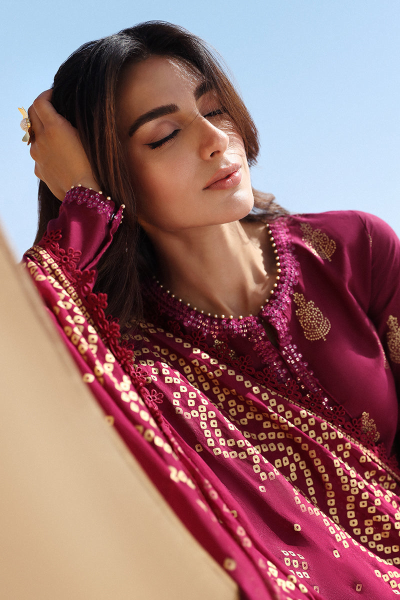 Cross Stitch | Eid Lawn 24 | CRIMSON AURA