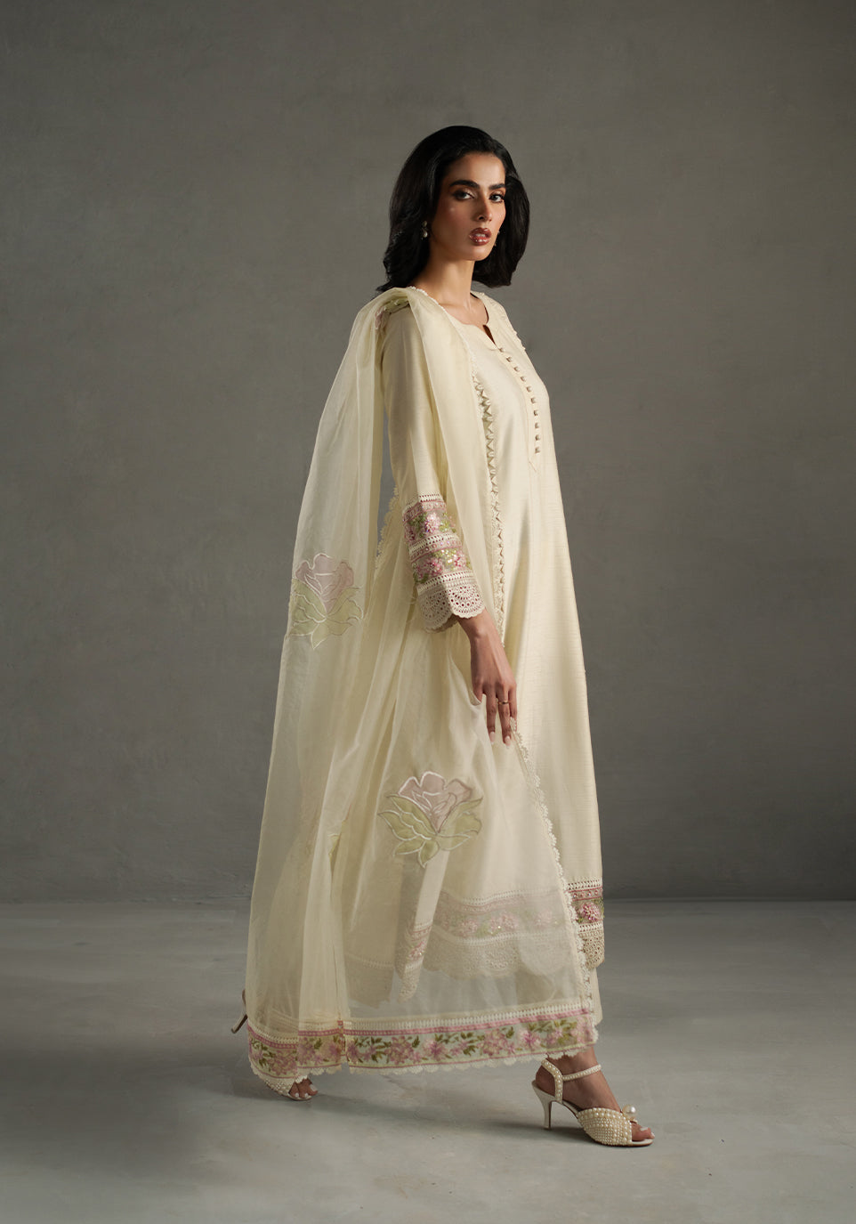 Zarqash | Silk Edit | ZQS 017 SUNLEE by Zarqash - Designer Dress - Type: Ladies Clothes - Available at Libayah - 100% Original