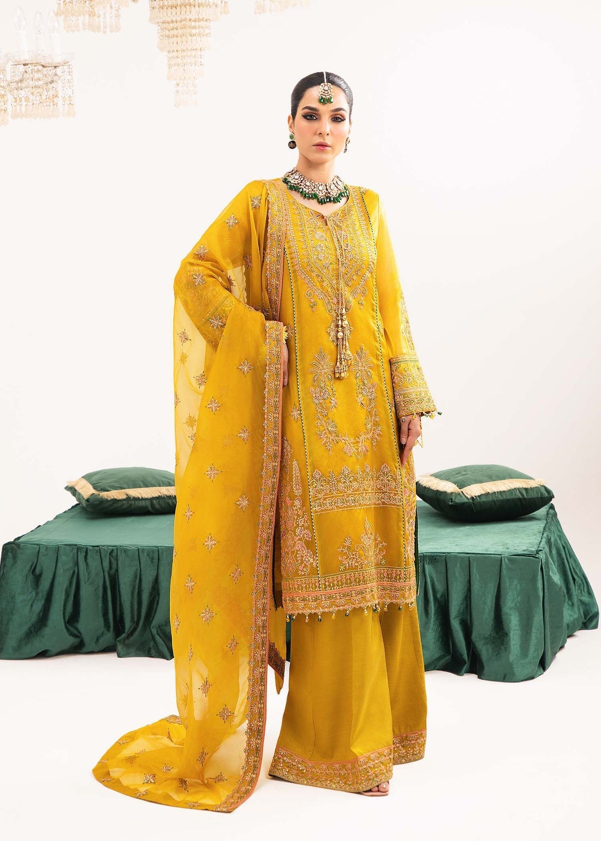 Dastoor | Sajni Luxury Eid Collection 24 | Parigul by Dastoor - Designer Dress - Type: Ladies Clothes - Available at Libayah - 100% Original