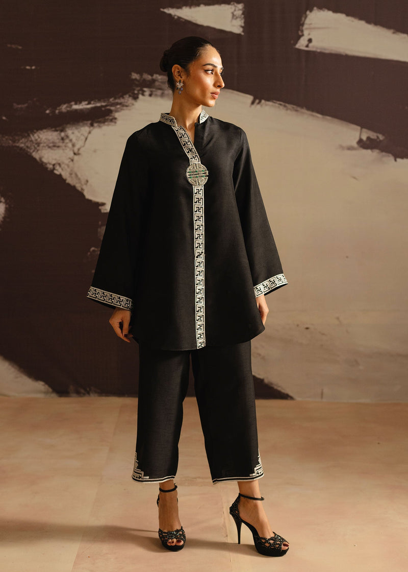 Mahgul | Eye of Cemal | Oriental Noir by Mahgul - Designer Dress - Type: Ladies Clothes - Available at Libayah - 100% Original