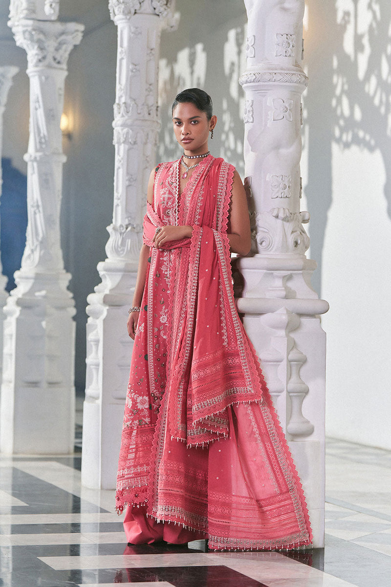 Sobia Nazir | Luxury Lawn Eid 26 | 8B by Sobia Nazir - Designer Dress - Type : Luxury Dress - Available at Libayah - 100% Original