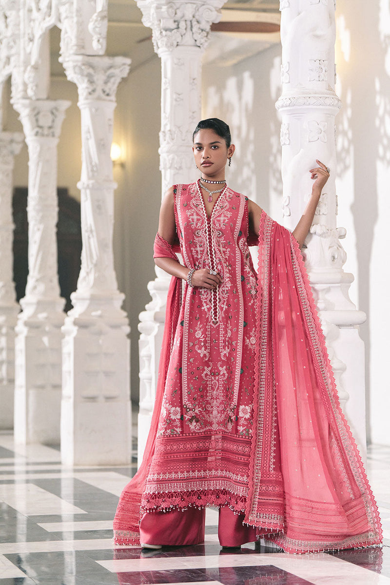 Sobia Nazir | Luxury Lawn Eid 26 | 8B by Sobia Nazir - Designer Dress - Type : Luxury Dress - Available at Libayah - 100% Original