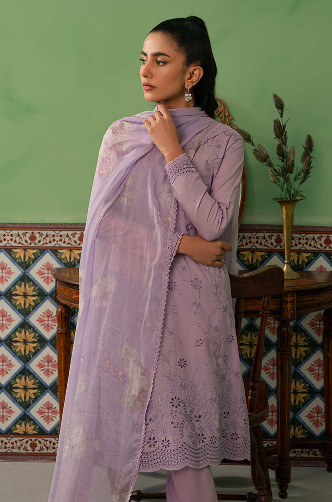 Cross Stitch | Mahiri Embroidered Lawn 24 | LILAC HAZE