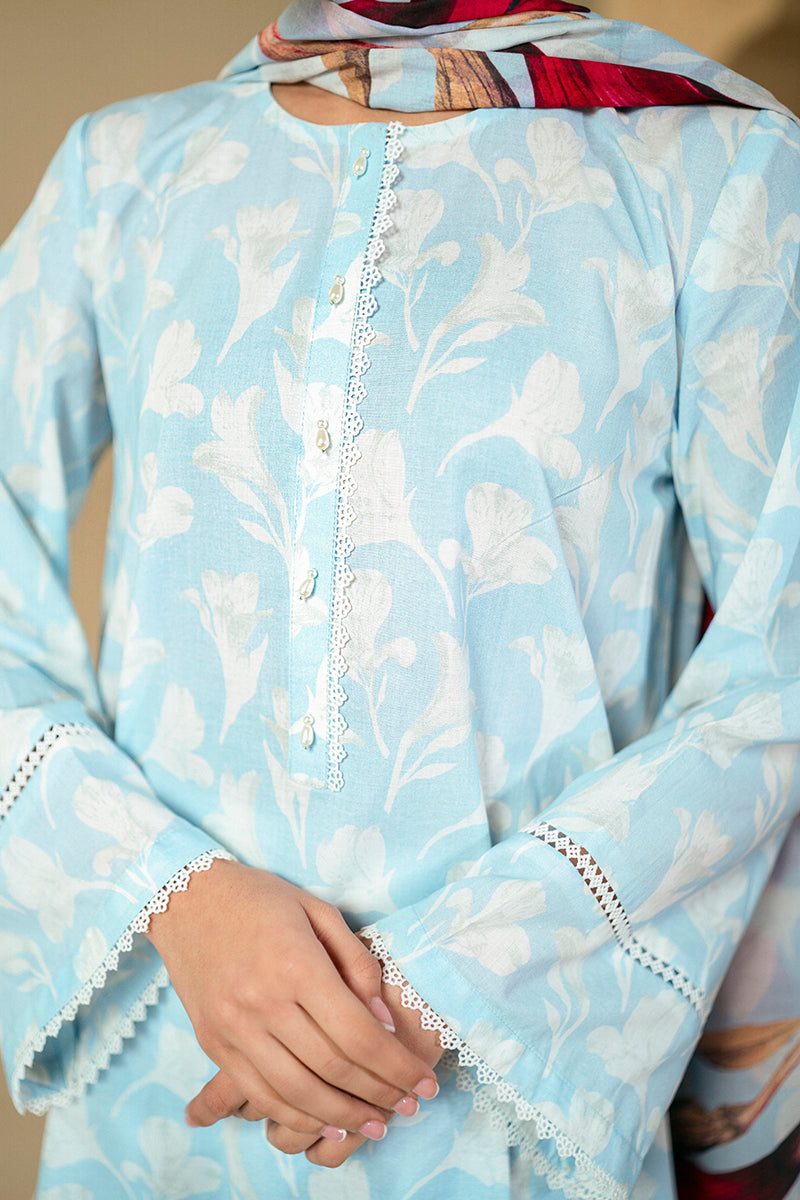 Cross Stitch | Daily Lawn 24 | TULIP GLAM-3 PIECE LAWN SUIT