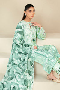 Cross Stitch | Daily Lawn 24 | MINTY MEADOW-3 PIECE LAWN SUIT