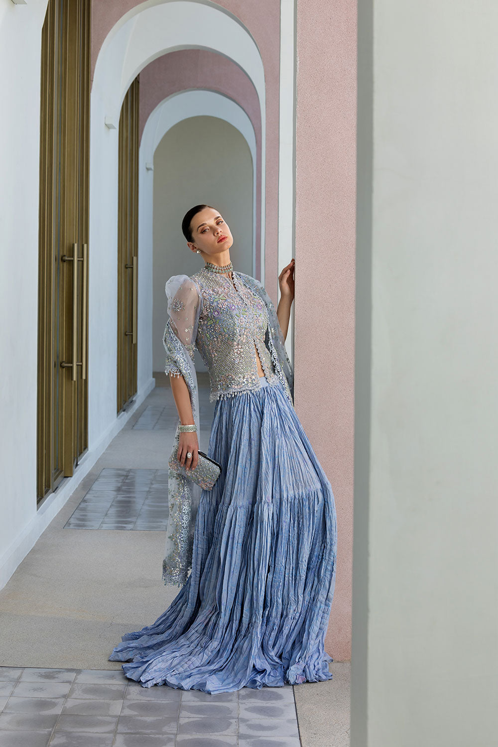 Sobia Nazir | Nur Festive 26 | Design 02 by Sobia Nazir - Designer Dress  - Type : Ladies Clothes - Available at Libayah - 100% Original 
