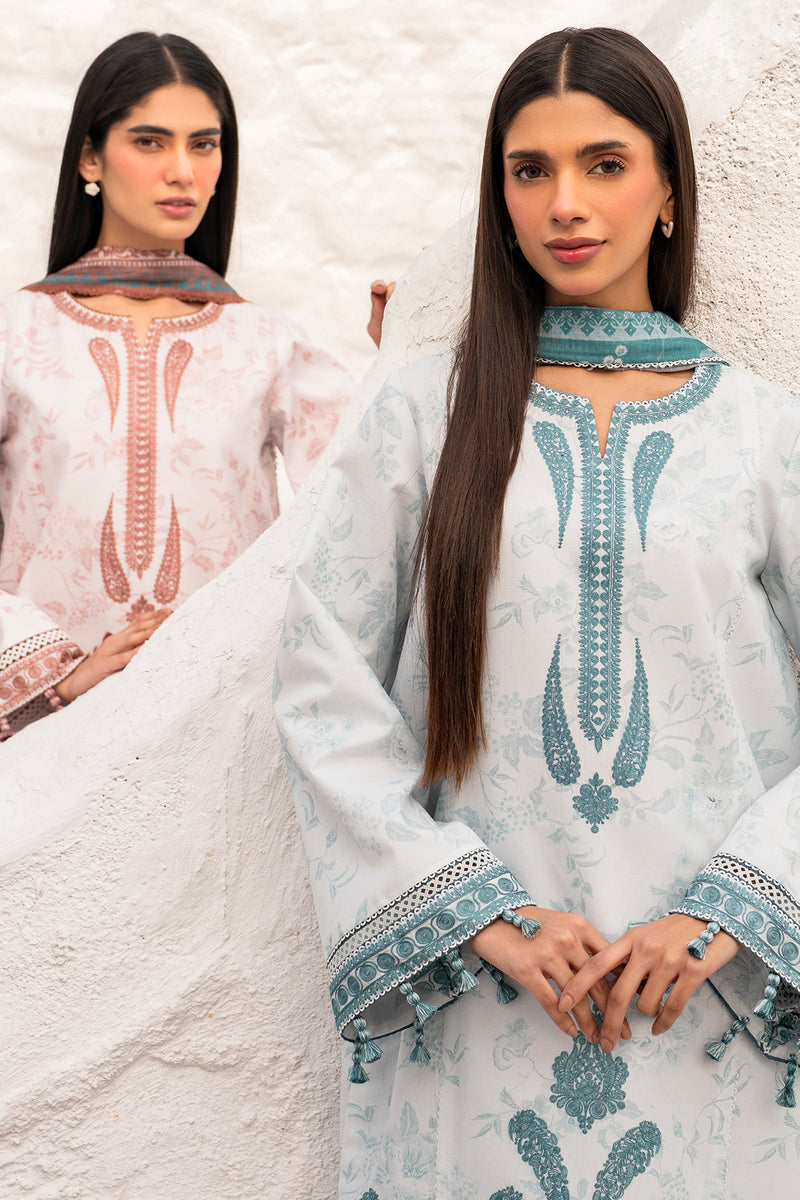 Jazmin | Summer Lawn 25 | USE-9117 by Jazmin - Designer Dress - Type: Ladies Clothes - Available at Libayah - 100% Original