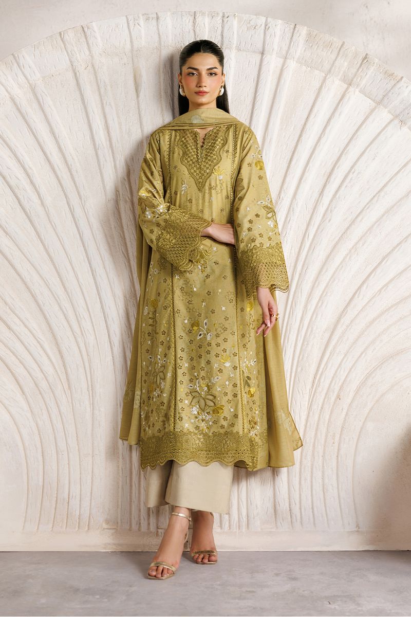 Iznik | Festive lawn 26 | IBE-09 Embroidered Lawn by Iznik - Designer Dress  - Type : Ladies Clothes - Available at Libayah - 100% Original 