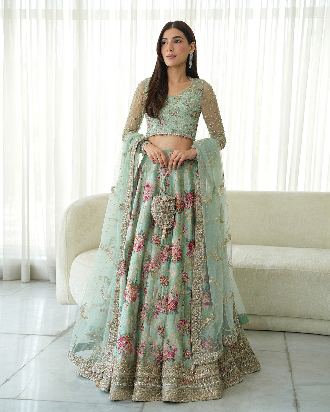 Faiza Saqlain | Averia Bridals | Rosabelle by Faiza Saqlain - Designer Dress  - Type : Ladies Clothes - Available at Libayah - 100% Original 
