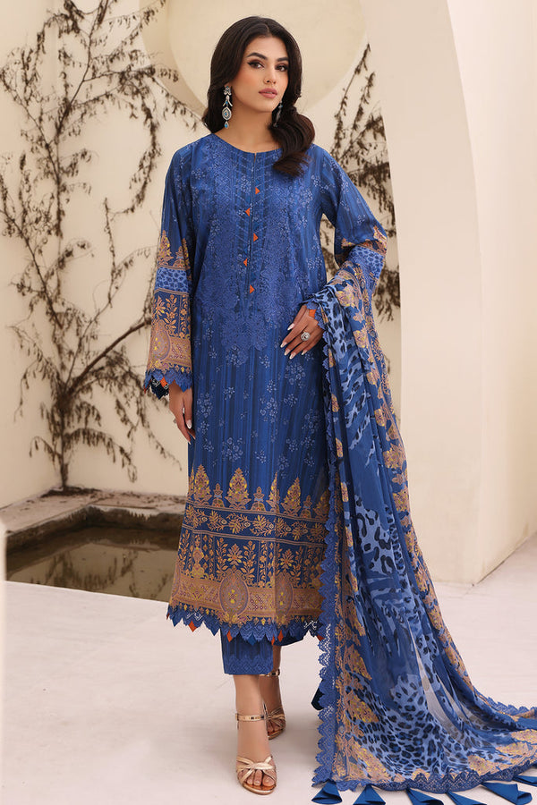 Charizma | Naranji Embroidered Lawn 24 | CN4-005 by Charizma - Designer Dress - Type: Ladies Clothes - Available at Libayah - 100% Original