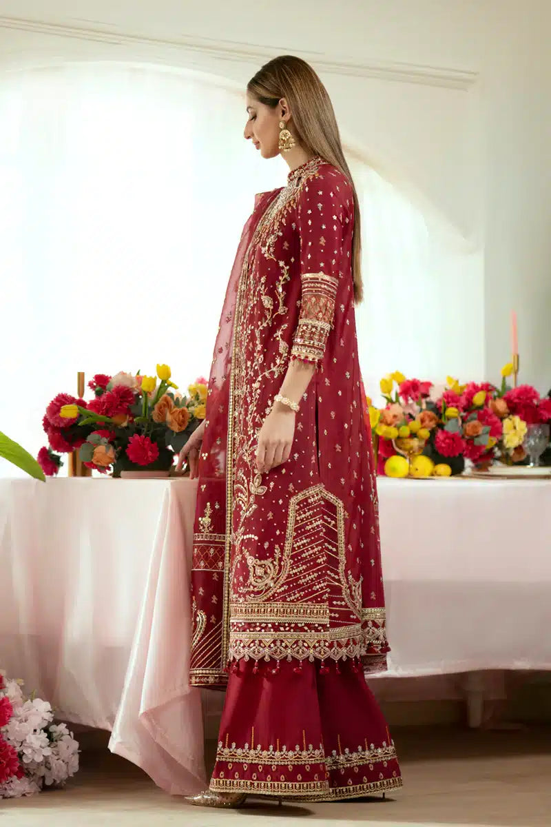 Qalamkar | Dilnaz Wedding Formals | DN-03 ZAINA by Qalamkar - Designer Dress  - Type : Wedding Dress - Available at Libayah - 100% Original 
