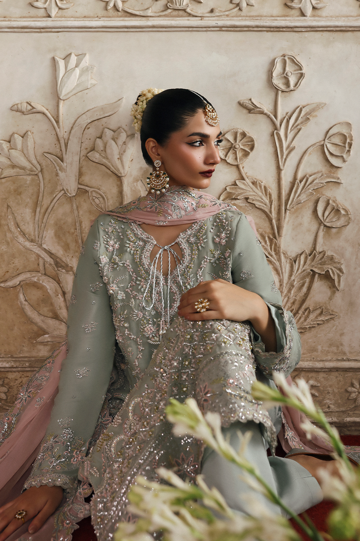 Emaan Adeel | Romansiyyah Luxury Formals | MAHPARI by Emaan Adeel - Designer Dress  - Type : Ladies Clothes - Available at Libayah - 100% Original 