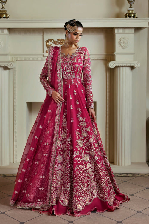 Inara | Ophelia Luxury Formal | CARMINE - by Libayah - Registered Vendor of : Inara - 100% Original Designer Dress