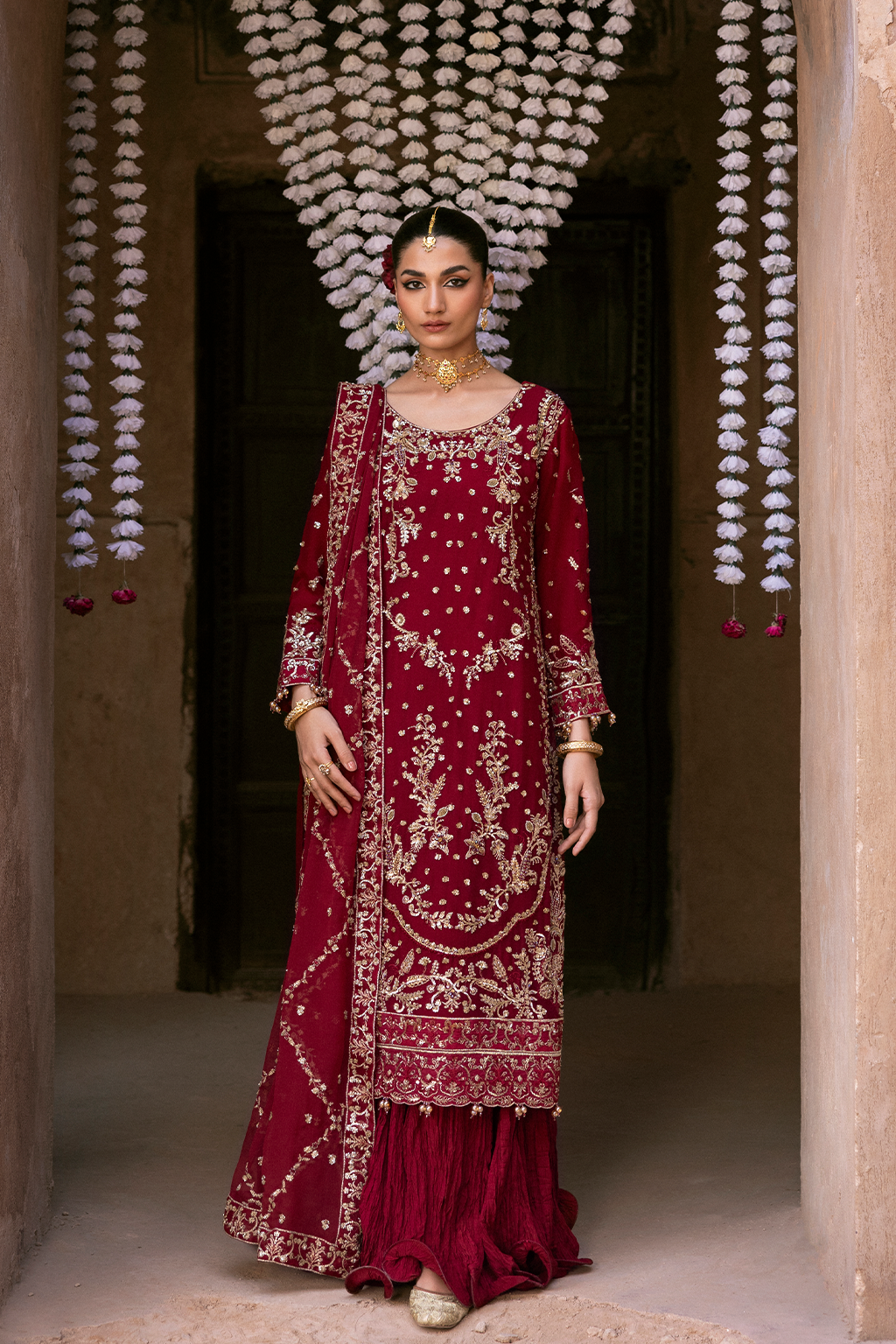 Emaan Adeel | The Empress Wedding Formals | ROSMYN by Emaan Adeel - Designer Dress  - Type :  - Available at Libayah - 100% Original 