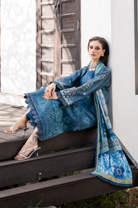 Aabyaan | Shezlin Chikankari 26 | ZERIEL (AZ-08) by Aabyaan - Designer Dress - Type : Luxury Dress - Available at Libayah - 100% Original