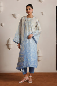 Baroque | Luxury Summer Pret | UF-4524 by Baroque - Designer Dress  - Type : Ladies Clothes - Available at Libayah - 100% Original 