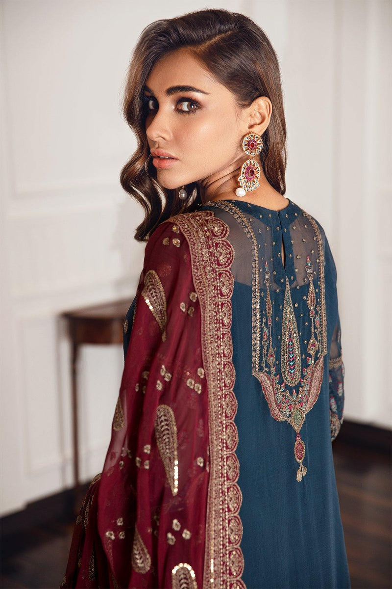 Jazmin | Formals Collection | CHIFFON UC-3049 by Jazmin - Designer Dress - Type: Ladies Clothes - Available at Libayah - 100% Original