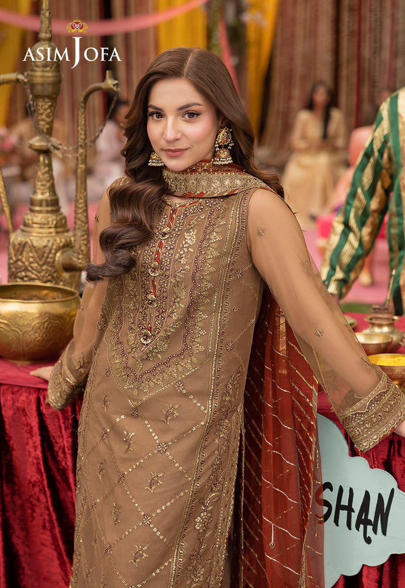 Asim Jofa | Jag Mag Formals | AJMJ-10 by Asim Jofa - Designer Dress - Type: Ladies Clothes - Available at Libayah - 100% Original