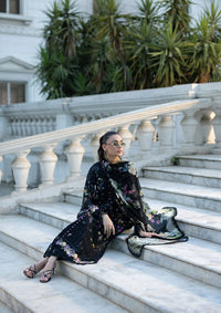 Elaf Premium | Signature Embroidered Lawn with Chiffon Collection 26 | ESG-2B SASHA by Elaf Premium - Designer Dress  - Type : Ladies Clothes - Available at Libayah - 100% Original 