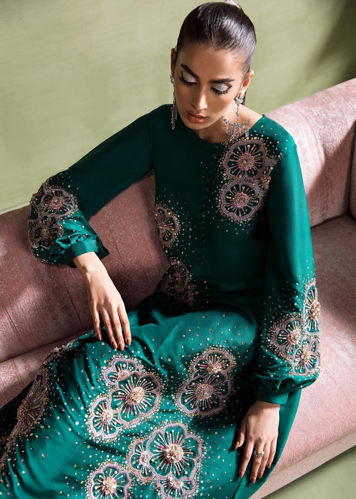 Kanwal Malik | Wedding Formals and Bridals | OLIVIA by Kanwal Malik - Designer Dress - Type: Ladies Clothes - Available at Libayah - 100% Original