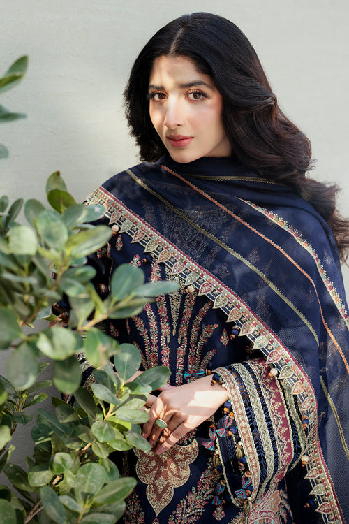 Jazmin | Shahkaar Luxury Lawn 25 | SL25-D8 by Jazmin - Designer Dress - Type: Ladies Clothes - Available at Libayah - 100% Original