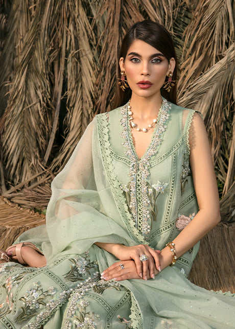 Saira Shakira | Luxury Pret | Hyacinth by Saira Shakira - Designer Dress  - Type : Ladies Clothes - Available at Libayah - 100% Original 