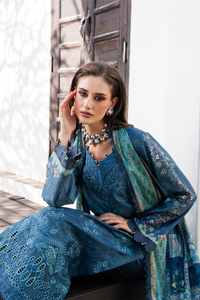 Aabyaan | Shezlin Chikankari 26 | ZERIEL (AZ-08) by Aabyaan - Designer Dress - Type : Luxury Dress - Available at Libayah - 100% Original