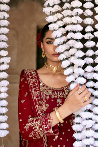 Emaan Adeel | The Empress Wedding Formals | ROSMYN by Emaan Adeel - Designer Dress  - Type :  - Available at Libayah - 100% Original 