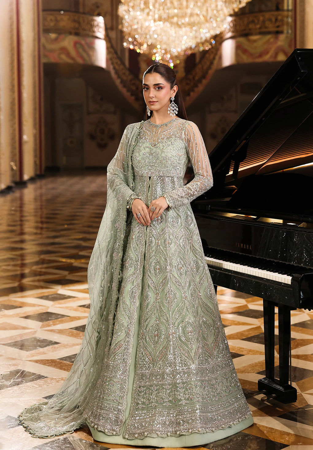 ESH-10 DIANA – authentic Pakistani formal dress from the Elaf Premium Stardom Formal Handwork 25 collection for women in the UK