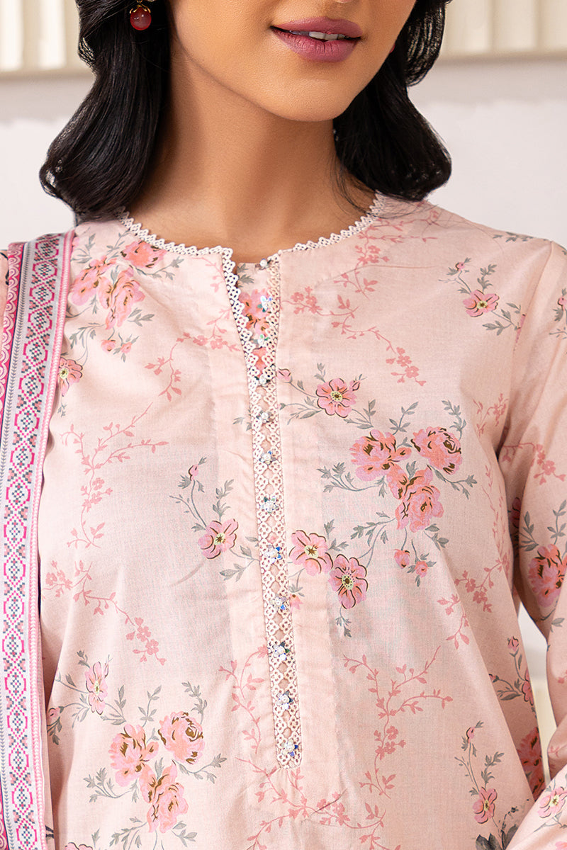 Cross Stitch | Daily Wear | FLORAL FIESTA by Cross Stitch - Designer Dress - Type: Casuals - Available at Libayah - 100% Original