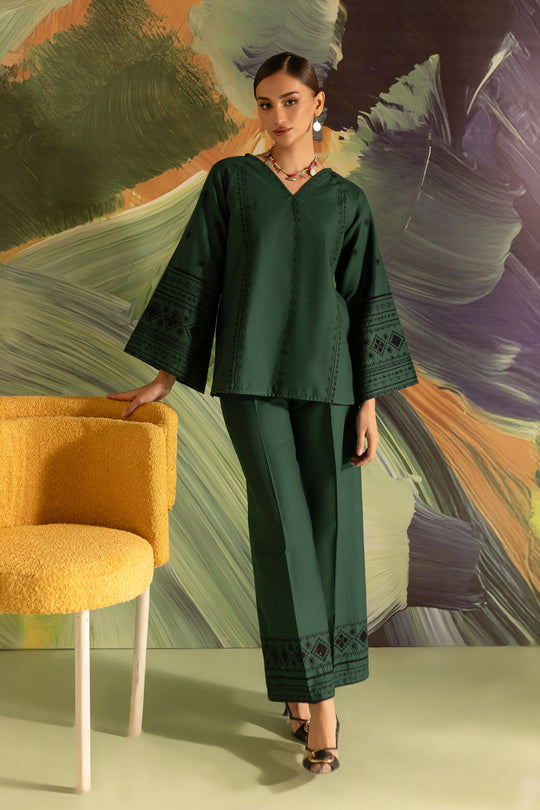 Batik | Boho | Bottle Gum 2Pc by Batik - Designer Dress - Type: Ladies Clothes - Available at Libayah - 100% Original