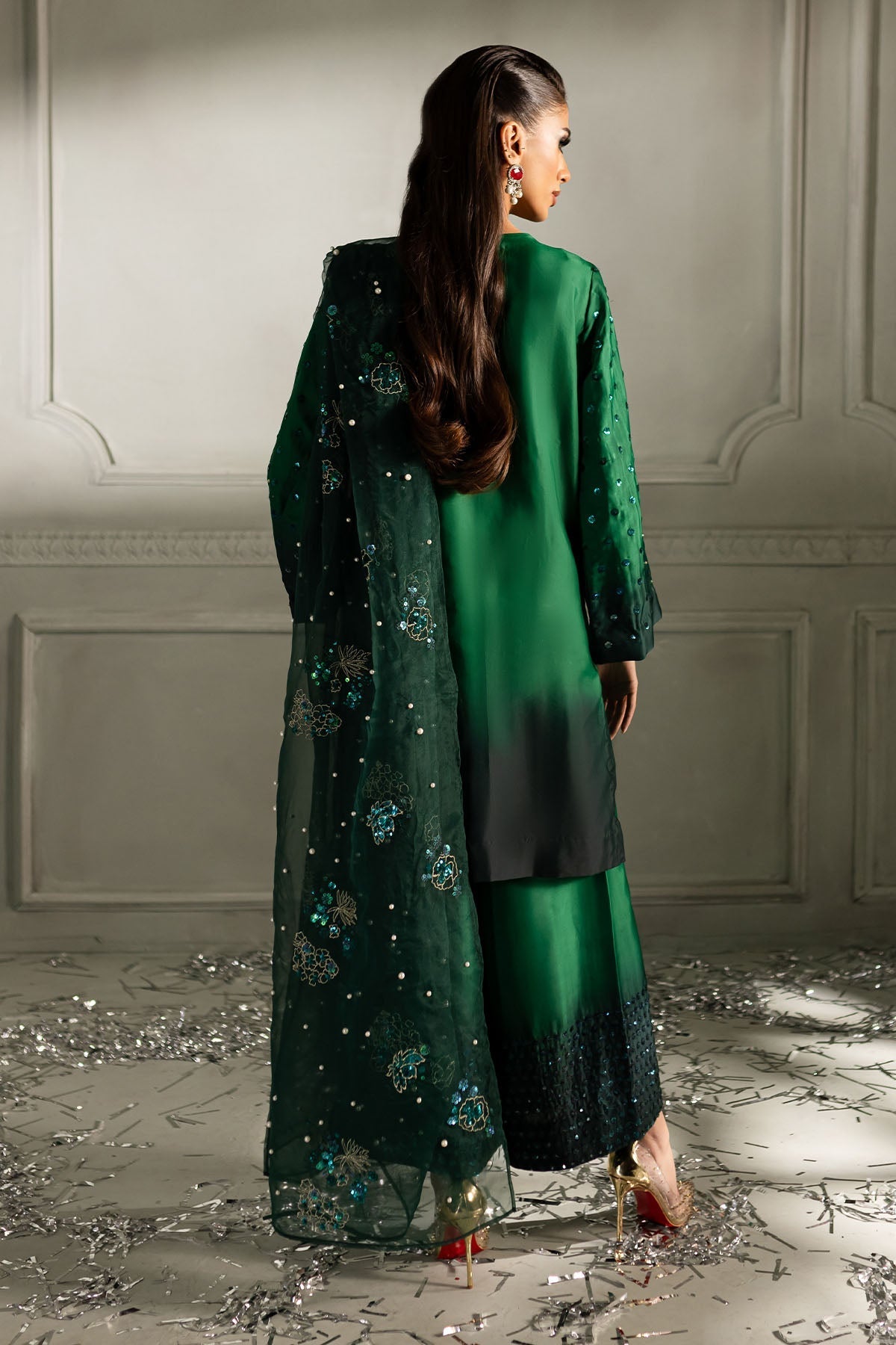 Nureh | Fancy Formals | Ruby Rush TW-09 by Nureh - Designer Dress  - Type : Ladies Clothes - Available at Libayah - 100% Original 