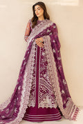 Farasha | Lu Zella Premium Formals 25 | Merlot Dust by Farasha - Designer Dress  - Type : Ladies Clothes - Available at Libayah - 100% Original 