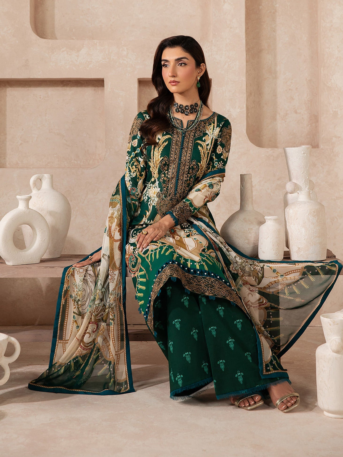 Gulaal | Syra Lawn 26 | Vantae D - 3 by Gulaal - Designer Dress  - Type : Ladies Clothes - Available at Libayah - 100% Original 