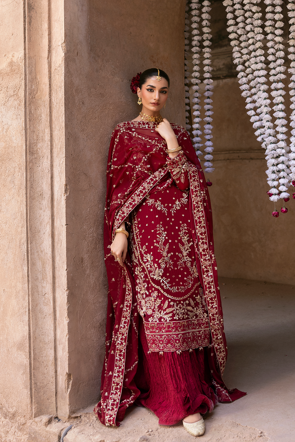 Emaan Adeel | The Empress Wedding Formals | ROSMYN by Emaan Adeel - Designer Dress  - Type :  - Available at Libayah - 100% Original 
