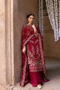Emaan Adeel | The Empress Wedding Formals | ROSMYN by Emaan Adeel - Designer Dress  - Type :  - Available at Libayah - 100% Original 
