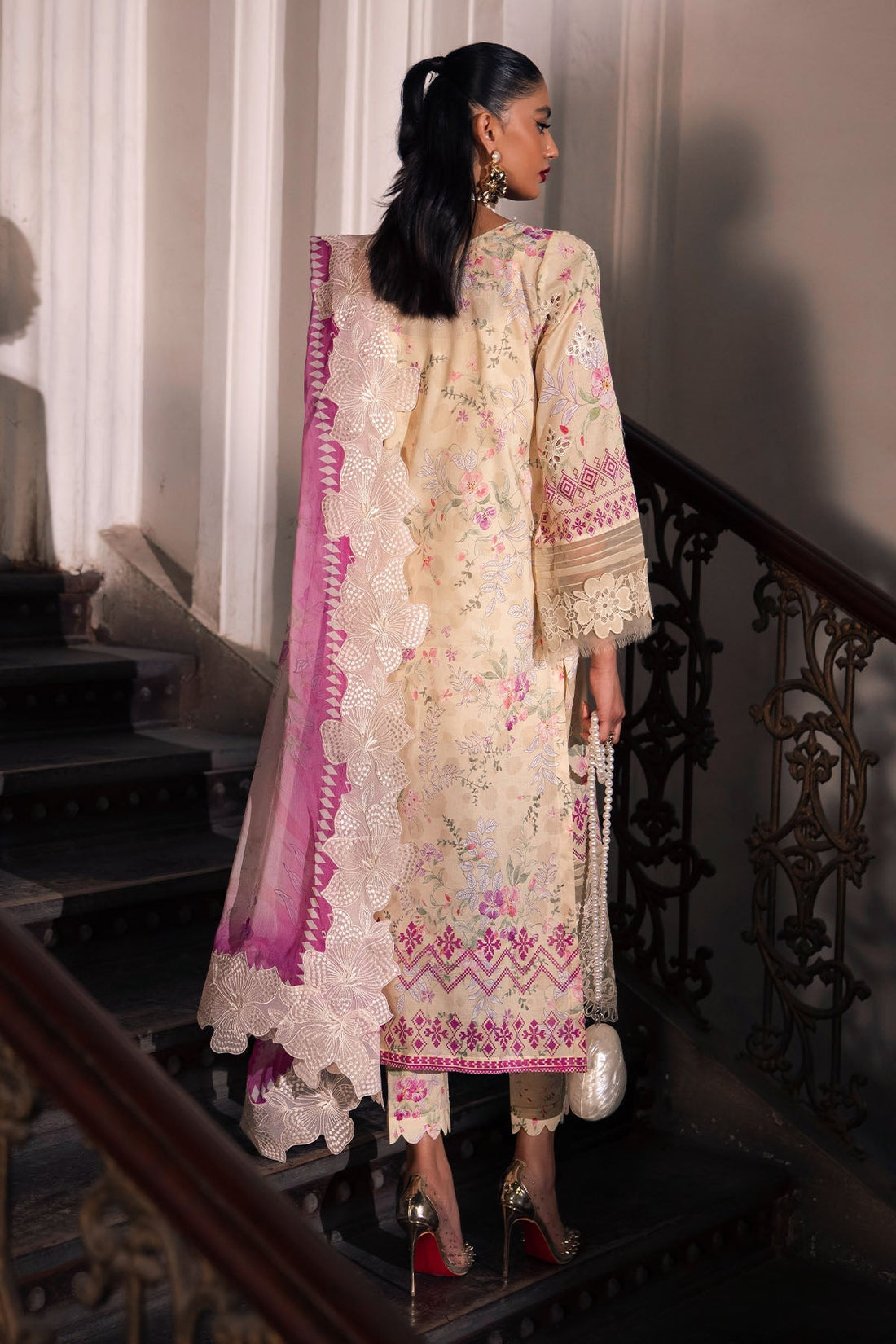 Nureh | Glam Girl Lawn | GL-14 by Nureh - Designer Dress - Type: Ladies Clothes - Available at Libayah - 100% Original