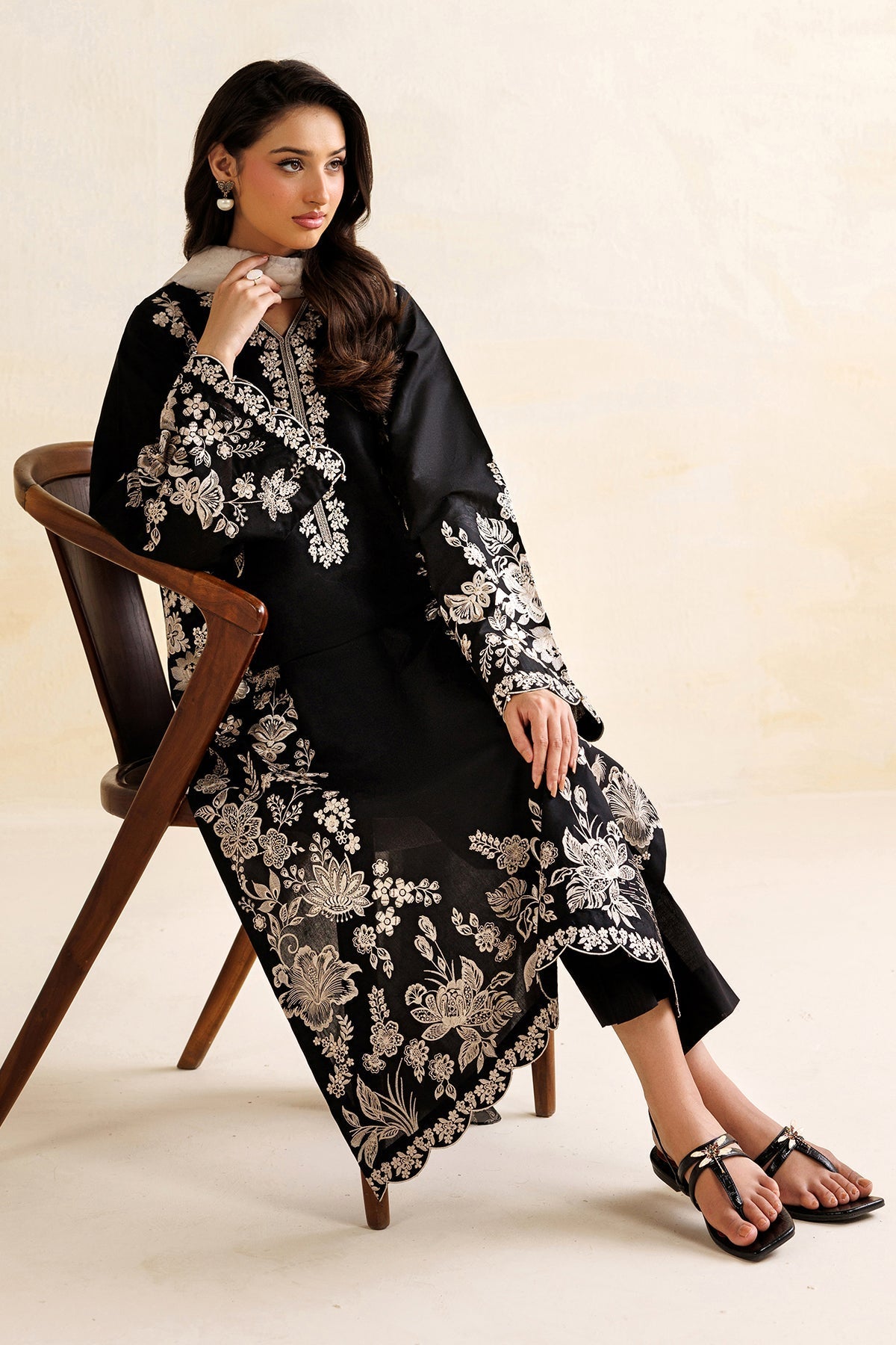 Baroque | Luxury Summer Pret | UF-4471 by Baroque - Designer Dress  - Type : Ladies Clothes - Available at Libayah - 100% Original 