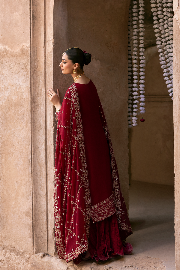 Emaan Adeel | The Empress Wedding Formals | ROSMYN by Emaan Adeel - Designer Dress  - Type :  - Available at Libayah - 100% Original 