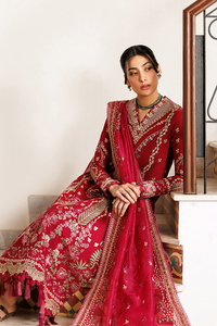 Emaan Adeel | Mirabelle Festive Luxury Lawn | GARDENIA GLOW by Emaan Adeel - Designer Dress  - Type : Ladies Clothes - Available at Libayah - 100% Original 