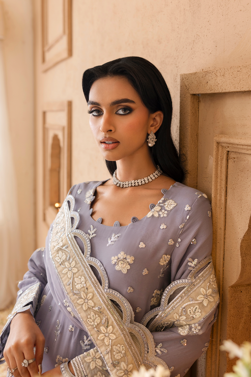 SAHARSH – authentic Pakistani formal dress from the Emaan Adeel Sheherzadi Formals 25 collection for women in the UK.