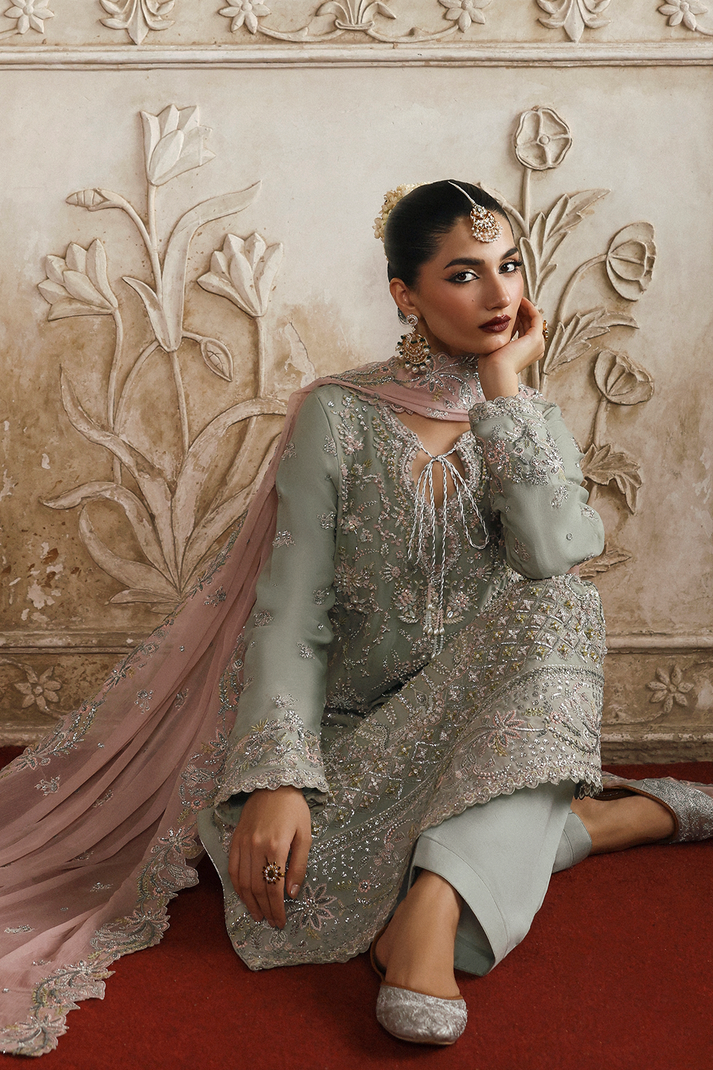 Emaan Adeel | Romansiyyah Luxury Formals | MAHPARI by Emaan Adeel - Designer Dress  - Type : Ladies Clothes - Available at Libayah - 100% Original 
