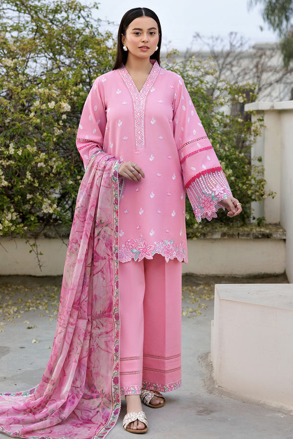 Farasha | Summer Weaves Embroidered Lawn | Soft Mist by Farasha - Designer Dress - Type: Ladies Clothes - Available at Libayah - 100% Original