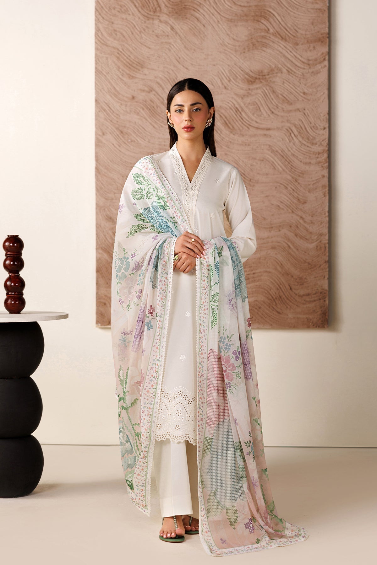 Farasha | Summer Melody 26 | White Grace by Farasha - Designer Dress  - Type : Ladies Clothes - Available at Libayah - 100% Original 