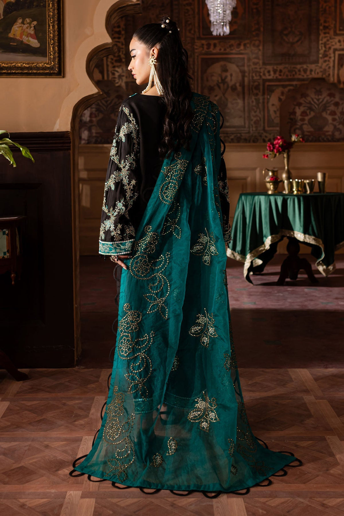 Nureh | Nur Mahal Formals | NE-140 by Nureh - Designer Dress - Type: Ladies Clothes - Available at Libayah - 100% Original