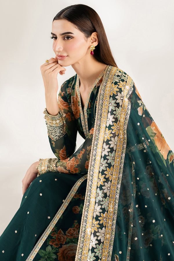 Farasha | Fiorella Formals | Teal Passion by Farasha - Designer Dress  - Type : Ladies Clothes - Available at Libayah - 100% Original 