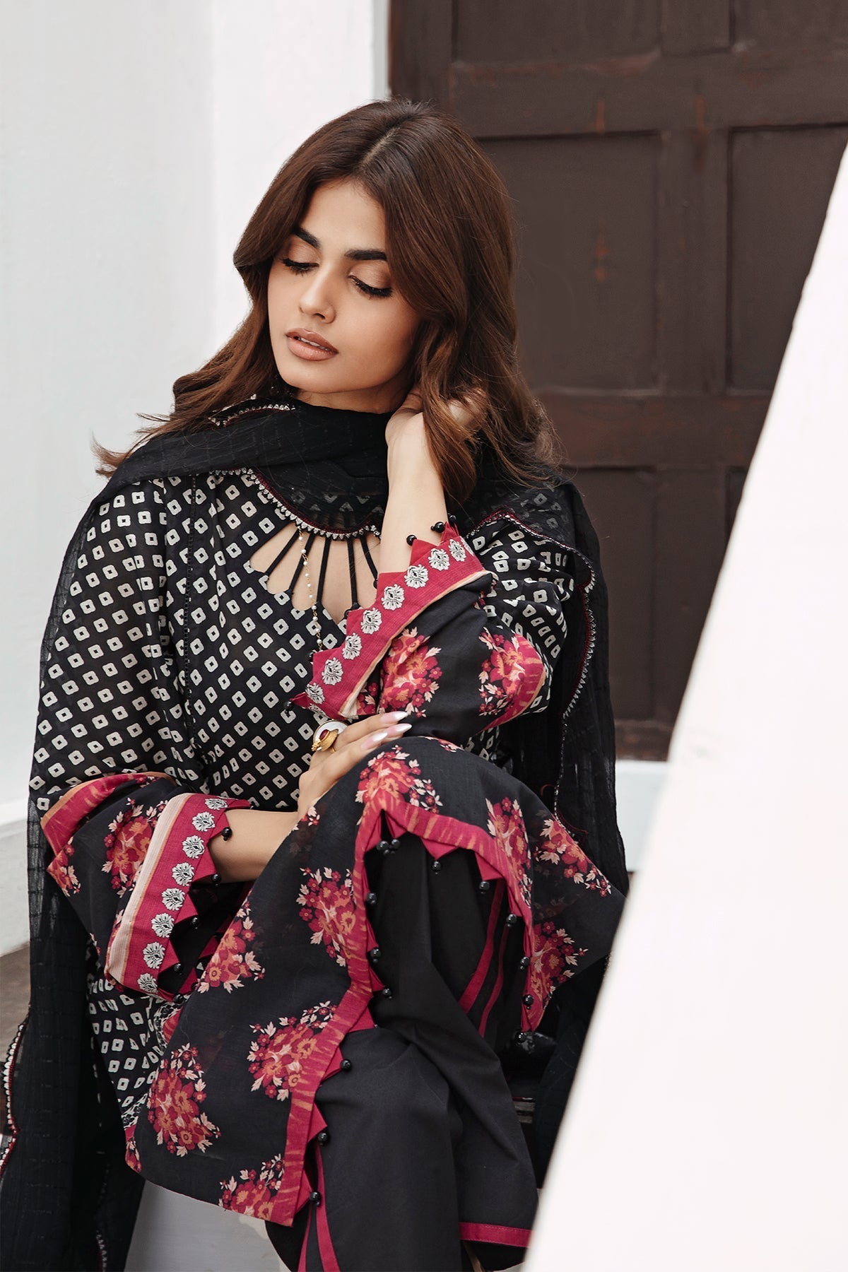 Charizma | Lawn Collection 24 | AS4-17 by Charizma - Designer Dress - Type: Casuals - Available at Libayah - 100% Original
