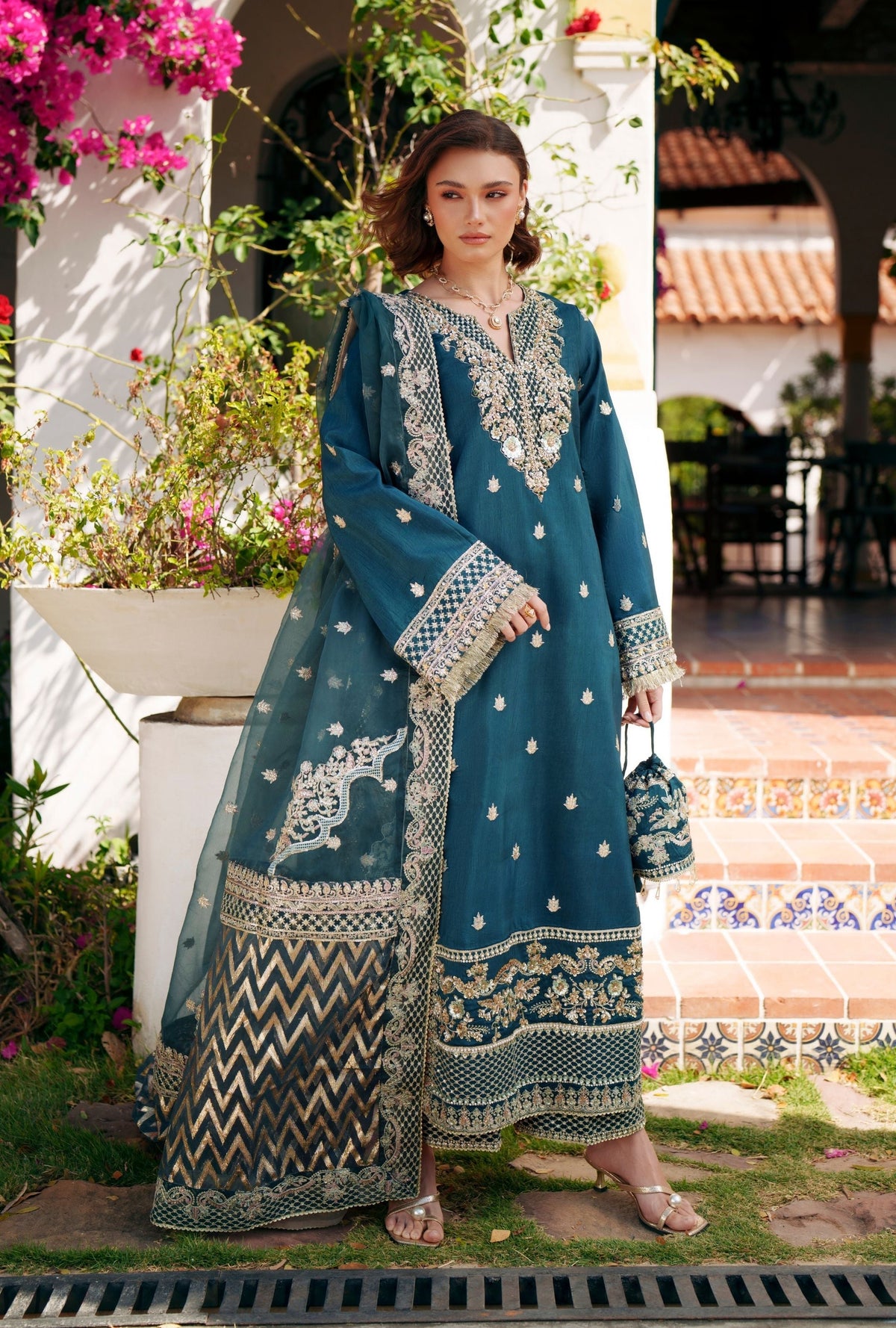 Inayat | Meharma Luxury Pret 26 | HAYA by Inayat - Designer Dress  - Type : Ladies Clothes - Available at Libayah - 100% Original 