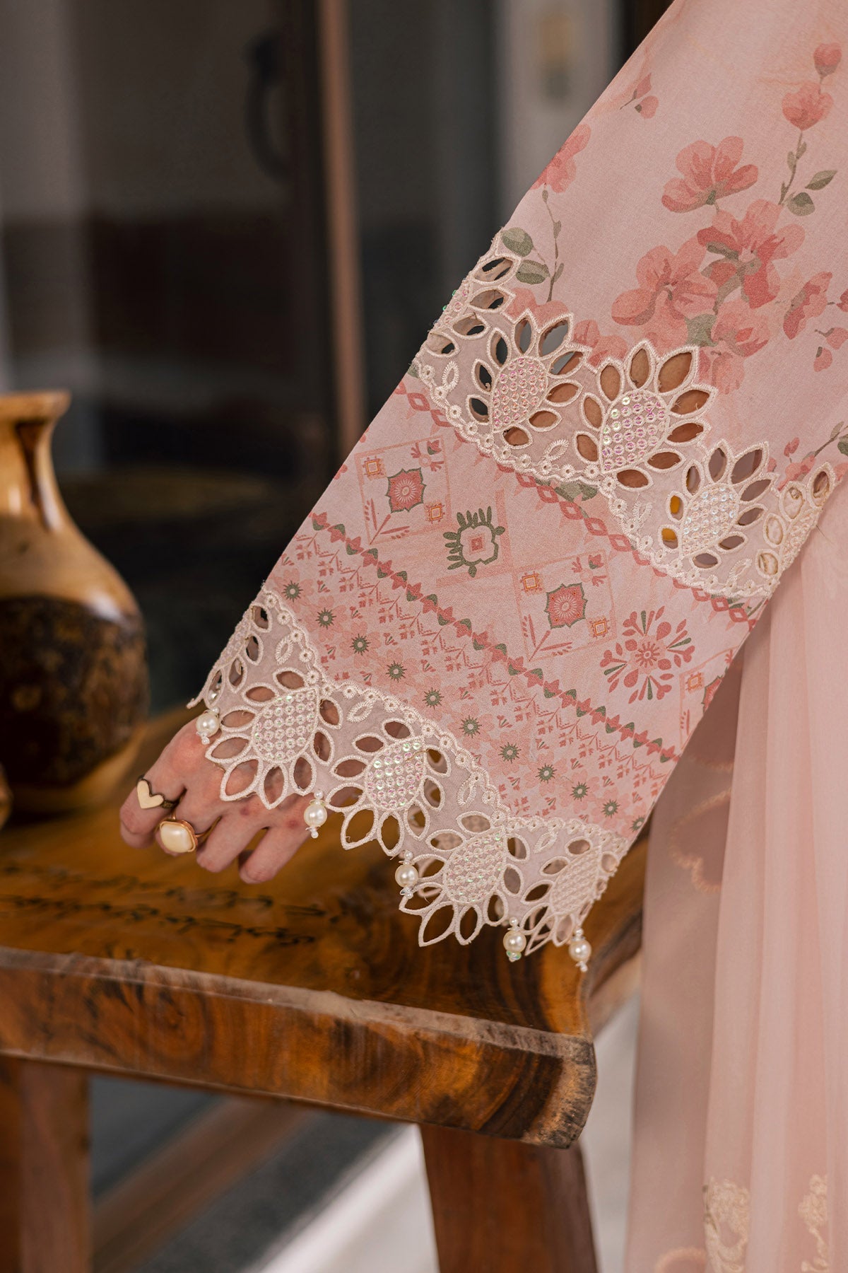 Nureh | Raha Lawn | NE-261 by Nureh - Designer Dress  - Type : Ladies Clothes - Available at Libayah - 100% Original 